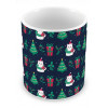 Caneca Natal Gatos e Arvores