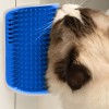 Escova cinza Massageadora de Gato com Catnip