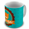 Caneca Corações Mãe de gato