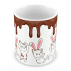 Caneca  Gatinho da Páscoa  chocolate