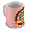 Caneca corações mãe de gata