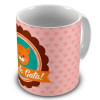 Caneca corações mãe de gata