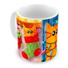 Caneca natal com gatos