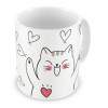 Caneca Gatinho Eu te amo tanto Meu Amor