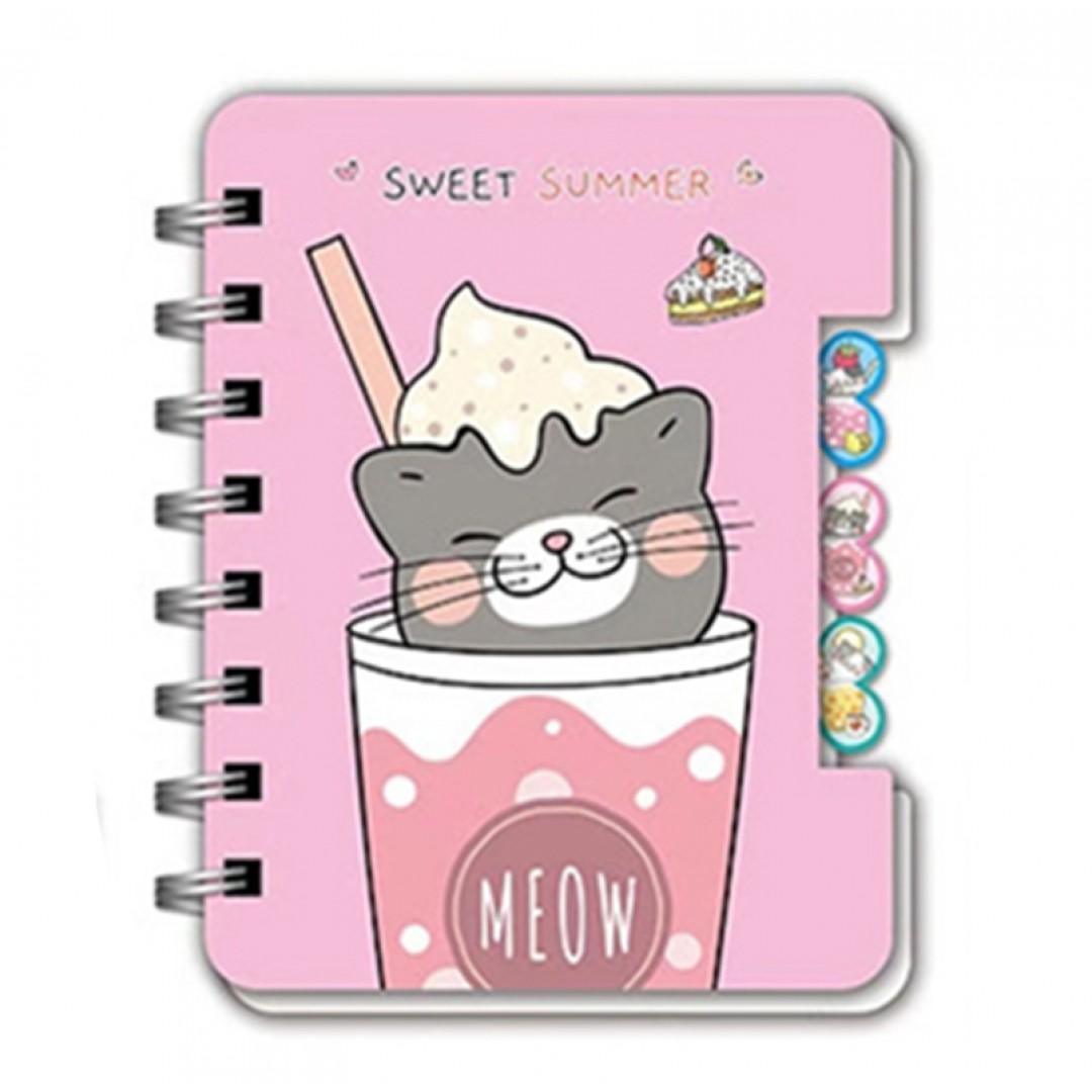 Caderninho de Anotações Gato Sweet Meow