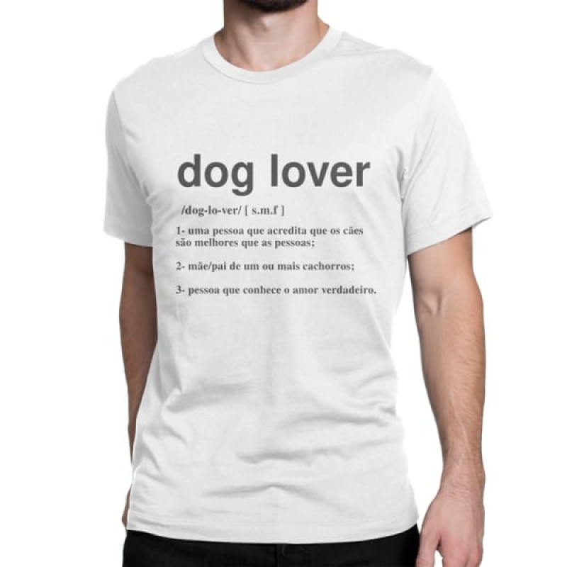 CAMISETA DOGS LOVERS