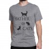 Camiseta Father of Cats