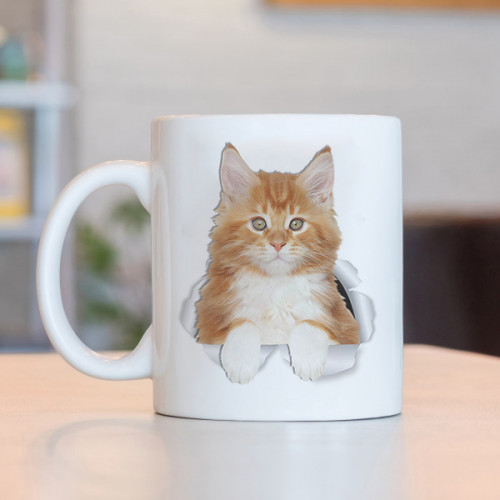 Caneca 3d Gato Lion