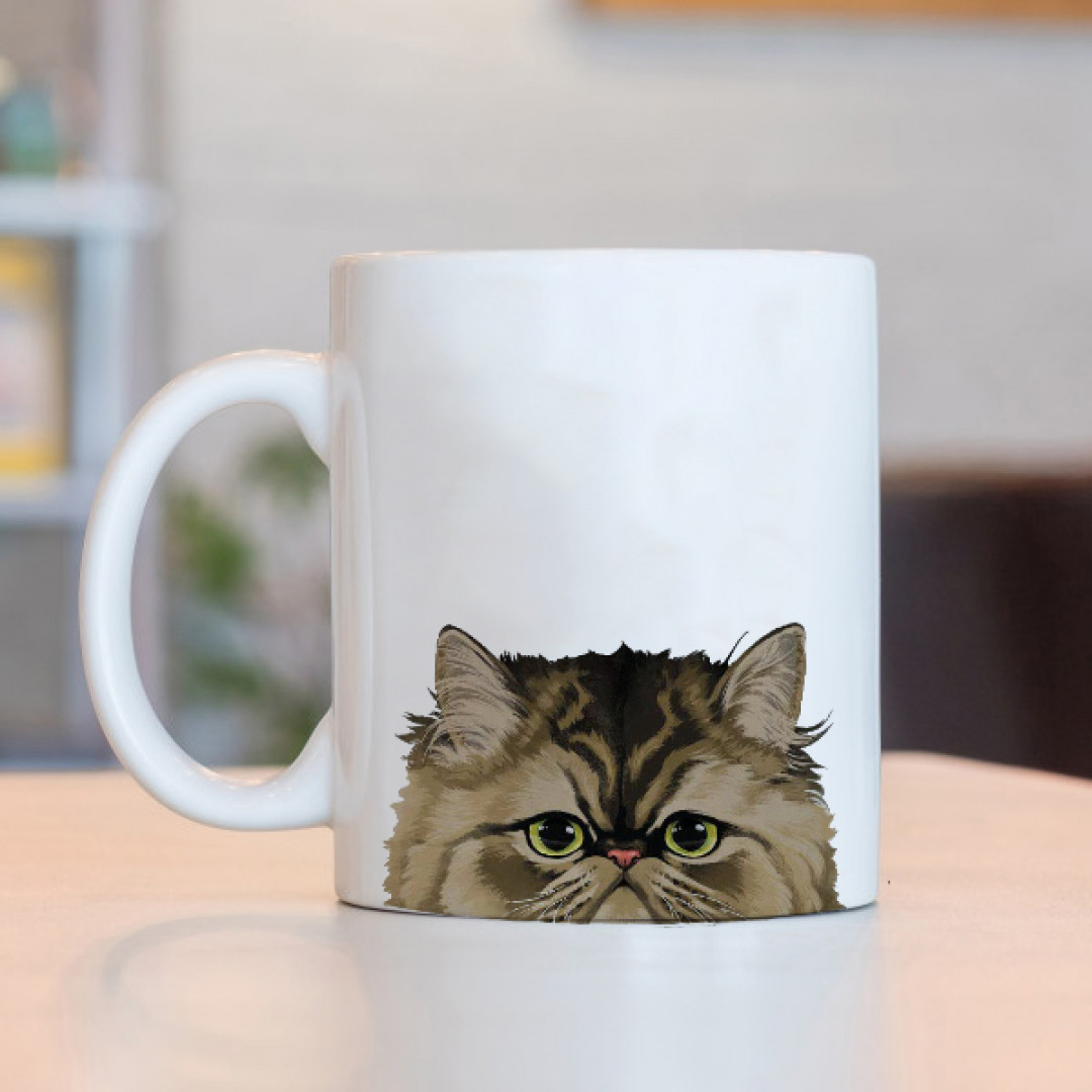 Caneca Cara De Gato