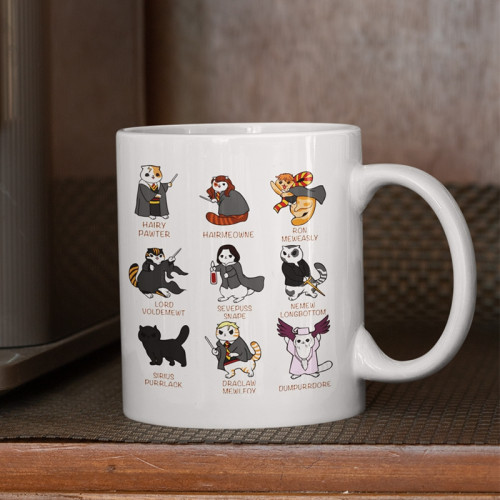 Caneca Cat Harry Personagens