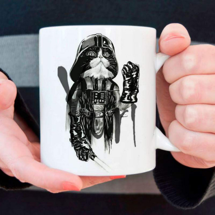 Caneca Cat vader #