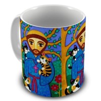 Caneca Francisco e Gatos