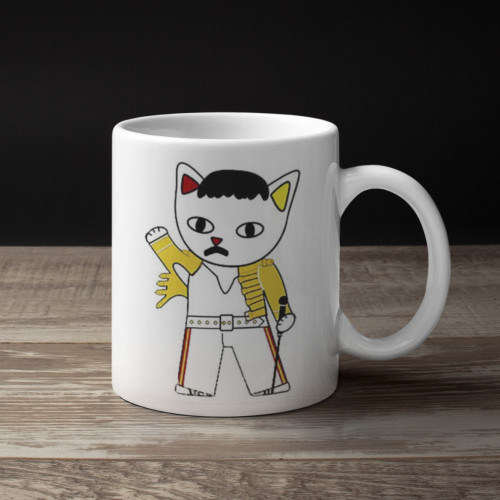 Caneca Freedie Cat