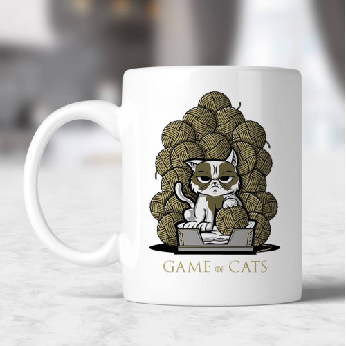Caneca Game of Cats