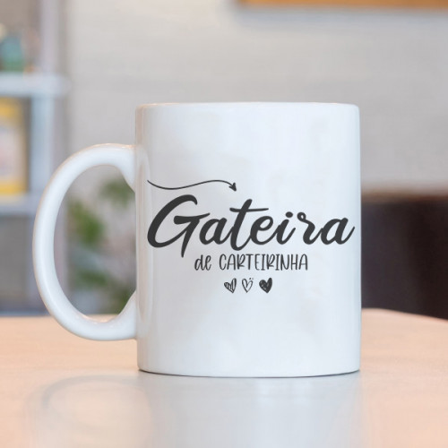 Caneca Gateira De Carteirinha