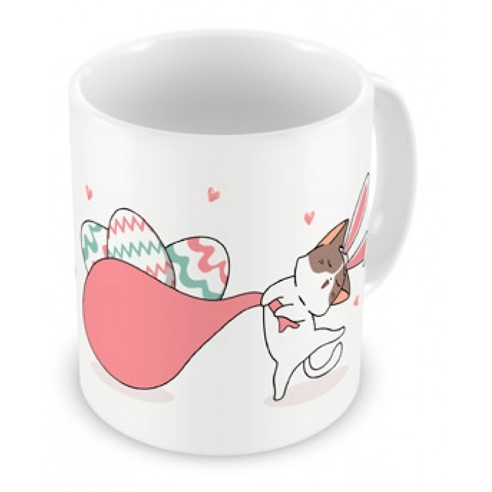 Caneca  Gatinho da Páscoa