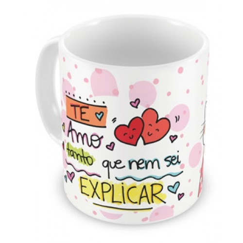 Caneca Gatinhos Eu te Amo Tanto