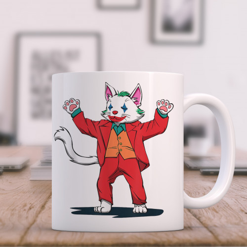 Caneca Joker Cat