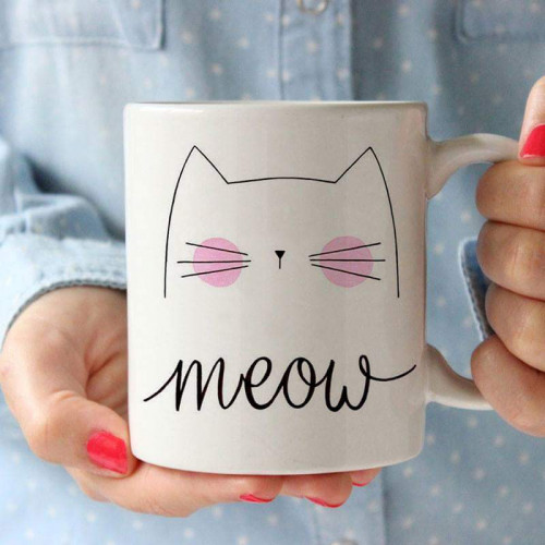 Caneca meow cat