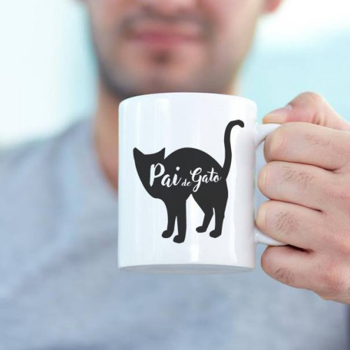 Caneca Pai De Gato L