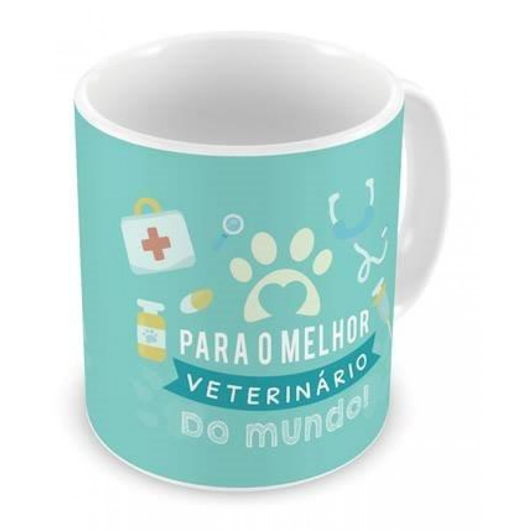 Caneca Para O Melhor Veterinário Do Mundo
