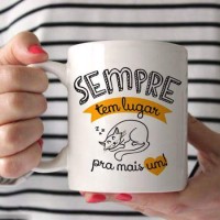 Caneca sempre tem lugar para + 1