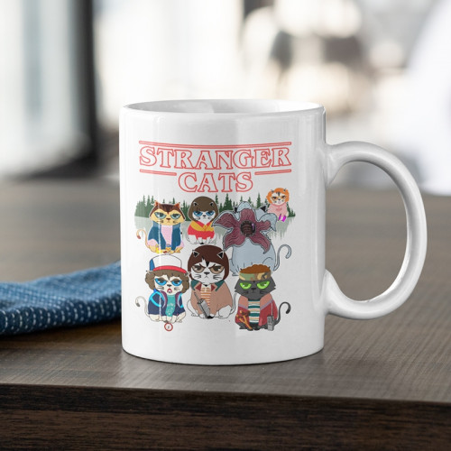 Caneca Stranger Cat