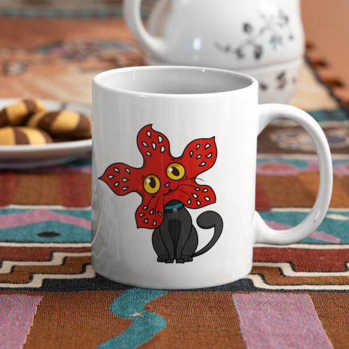 Caneca Stranger Cat Democat