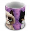 Caneca gatos bravinhos