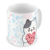 Caneca Gatinho Eu tenho um amor para vida toda