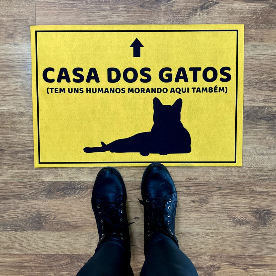 Tapete Casa dos Gatos