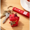  .Chaveiro Gato da sorte vermelho 