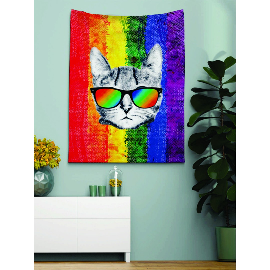 Bandeira decorativa: Cat