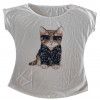 Blusa canoa gato  P,M,G