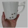 Caneca gato na alça