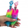 Caneta 6  Cores pelucia e Patinha