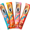 KIT 4 Petisco Gato Chuchups Creamy  - Zero Glúten