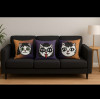 Kit 3 Capas de Almofada Gatos Rock kISS