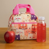 Bolsa  lancheira Térmica  Gatos floquinho rosa