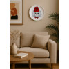 Prato 19 cm Decorativo Gatinha