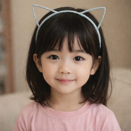 Tiara gatinhos diversas cores